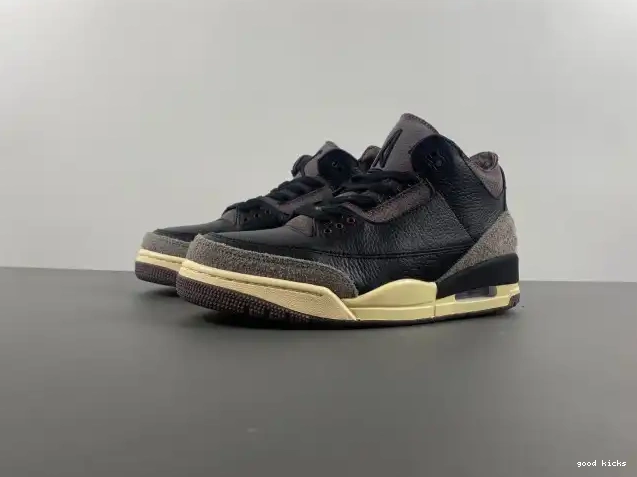 x FZ4811-001 Air 3 Ma A Maniere Jordan Black 0523